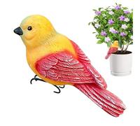 Statue D'Oiseau Pour L'Extérieur | Sculptures artisanales en résine pour jardinière | Figurines d'oiseaux artificiels pour en pot - Pour Pelouse, Cour, Terrasse, Patio, Maison, Serre, Utilisation Inté