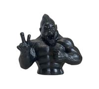Statue d'orang-outan, statue de résine orang-outan - Sculpture Figurine Room Decor Ornament Orangutan,Décoration du caractère animal, figure de résine pour la, les, les adolescents