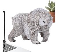 Statue d'ours - Décoration Intérieure Ours | Sculpture Animale Originale avec Design Tête de pour Décorations Extérieures Jardin Pelouse Porche