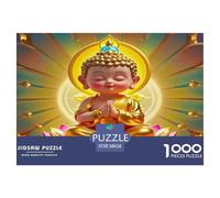 Statue du Bouddha Puzzle 1000 Pièces Educa Jouet en Bois Cadeau Unique De l'art De La Décoration Jeu ÉduChatif Challenge Toy Adultes & Enfants des 14 Ans 38x26cm/1000pcs
