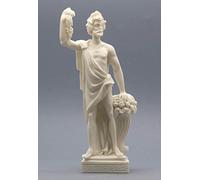 Statue du dieu romain grec du vin et du théâtre Dionyse Bacchus 25 cm