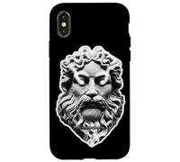 Statue du Roi Dieu Grec Zeus Coque pour iPhone X/XS