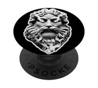Statue du Roi Dieu Grec Zeus PopSockets PopGrip Adhésif