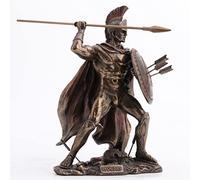 Statue du Roi Leonidas Grec Guerrier de Sparte de Véronese Unicorn Studio