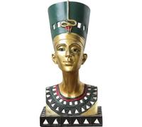 Statue du Roi Pharaon Égyptien Antique, Sculpture De Cléopâtre en Résine, Artisanat, Sculpture De Sphinx Égyptien, Ornements pour Décoration De Maison du Bureau