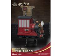 Statue du royaume des bêtes de la plate-forme 9 3/4 de Harry Potter de scène D