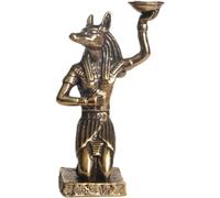 Statue Égyptienne en Laiton, Statue D'anubis Égyptien, Pyramide De Dieu, Décor De Salon Égyptien, Décoration De Bureau