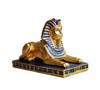 Statue égyptienne Modèle de Construction de Sphinx Collectible Egypt Figurine Polyresin Sculpture Artisan