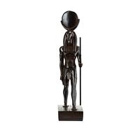Statue égyptienne unique de Thoth un dieu de la lune, du compte, de l'apprentissage et de l'écriture. Il était souvent représenté comme un avec la tête d'un ibis ou d'un babouin, animaux sacrés pour