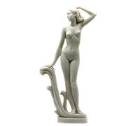 Statue en albâtre de la déesse Aphrodite Vénus Nue 30,5 cm