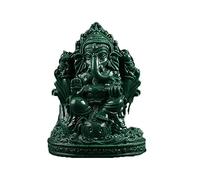Statue en Forme de Trompe d'éléphant, Ornements de tête, Imitation Jade, résine, Artisanat, Inde, Asie du Sud-Est, Statue de Dieu, décorations pour la Maison
