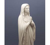 Statue en marbre coulé grec de Notre-Dame Très Sainte Vierge Marie, 40 cm