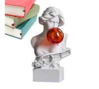 Statue en résine artistique Ornement artisanal décoratif David Statue Fenêtre David Statue de Bureau Art Statue Résine Buste Décoratif Décor À La Maison Art Statue Étagère Sculpture Cloche