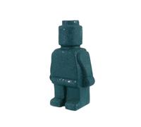 Statue en résine Bloc de créativité Homme adapté au Meuble TV Bureau Vase à Fleurs Accessoires de décoration de Maison Moderne for Salon (Color : Green)