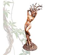 Statue en Résine De La Déesse,Mother Nature Figurine décorative en Forme d'arbre,Dryade Statue Figurine,Forêt Debout Statue Ornements,Pour Yard Patio Pelouse Jardin Maison Cour Bureau (Style 1)