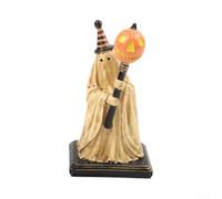 Statue Esprit Citrouille LED Résine 15cm Orange Statue Esprit | Design , citrouille, esprit hanté, résine , ambiance spooky