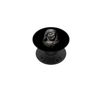 Statue esthétique Sombre en Cascade Visages voilés Art surréaliste PopSockets PopGrip Adhésif