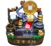 Statue Feng Shui, fontaines de Table, Cascade intérieure, Figurines d'éléphant, Statues de décoration d'intérieur, Feng Shui, Bonne Chance, Richesse, Ornements Porte-Bonheur, décoration,