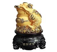 Statue Feng Shui, Grenouille Feng Shui, piè de Monnaie de Grenouille Porte-Bonheur, Charme Chinois pour la prospérité, décoration de la Maison, Cadeau de bénédiction