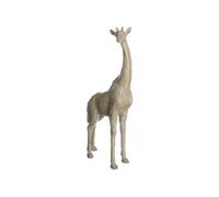 Statue girafe aspect argile 50 cm
