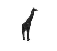 Statue Girafe origami noir 40 cm