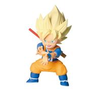 Statue Goku avec Panneau DB Daima 13Cm