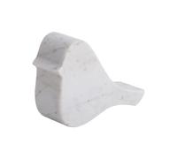 Statue grand Present Time Bird Blanc 9x18,5 cm