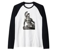 Statue Grecque Classique d'Achille Sculpture Art Graphique Manche Raglan