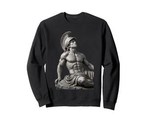Statue Grecque Classique d'Achille Sculpture Art Graphique Sweatshirt