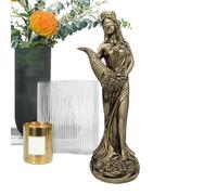 Statue Grecque de la Fortune - Figurine de Collection Miniature - Sculpture de Bonne Fortune, décoration d'intérieur exquise pour Les familles, Les Amoureux