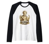 Statue Grecque de la philosophie stoïcienne « Control What You Can » Manche Raglan