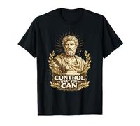 Statue Grecque de la philosophie stoïcienne « Control What You Can » T-Shirt