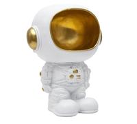 Statue - Home Deco Factory - Astronaute - Vide-poche - Blanc Et Or