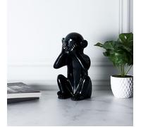 Generique Statue Home Deco Factory Singe Noir