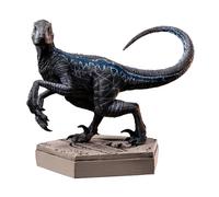 Statue - IRON STUDIOS - Velociraptor Blue - Jurassic World - Détails réalistes - Décoratif - Intérieur