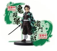 Statue Kamado Tanjiro avec Acrylique Rouge 17Cm