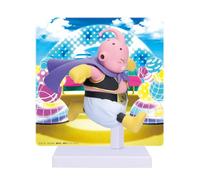 Statue Majin Buu avec Panneau DB Daima 13Cm
