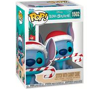 Statue, maquette et buste Figurines d'action Découvrez la figurine de collection Disney Stitch With Candy Cane Funko Pop, conçue avec beaucoup de détails pour capturer fidèlement l'essence de ce perso