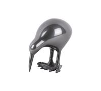 Statue métalique Present Time Kiwi Bird Gris 9x15,5 cm