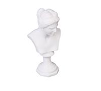 Statue Miniature En Résine Blanche Pour Maison De Poupée, Sculpture Buste De Vénus