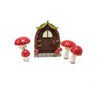 Statue miniature en résine résistante aux intempéries pour décoration de pelouse, jardin, 10 cm
