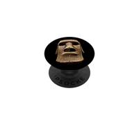 Statue Moai Île de Pâques Rapa NUI PopSockets PopGrip Adhésif
