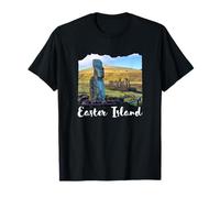 Statue Moai Île de Pâques T-Shirt