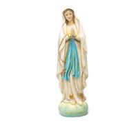 Statue Notre Dame de Lourdes décorée 60 cm