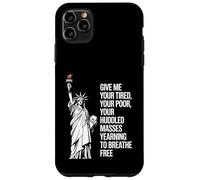 Statue of Liberty Give Me Your Tired Your Poor Labor Day Coque pour iPhone 11 Pro Max