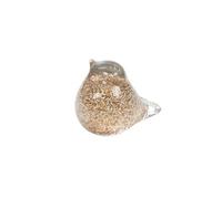 Statue : Oiseau paillette sulfure or - Amefa - Or - Verre