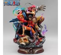 Statue One Piece Luffy Kid Law 22 cm Figurine PVC Collection Anime Manga