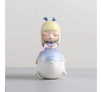 Statue Ornements Sculptures PVC Oeuvre Créative Nuit Blanche Conte De Fées Décoration De Mariage Cadeau-Longueur Large Haute 8,3 Cm
