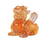 Statue Pi Yao en glaçure colorée Feng Shui, Symbole de décoration pour la Maison Le Bureau, Symbole de Richesse