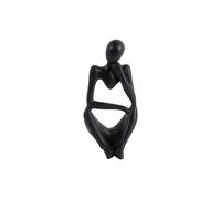Statue polyrésine Present Time Wondering Noir 9,5x23,5 cm